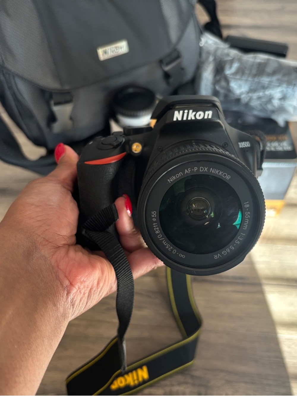 Barely Used Nikon D3500 Kit